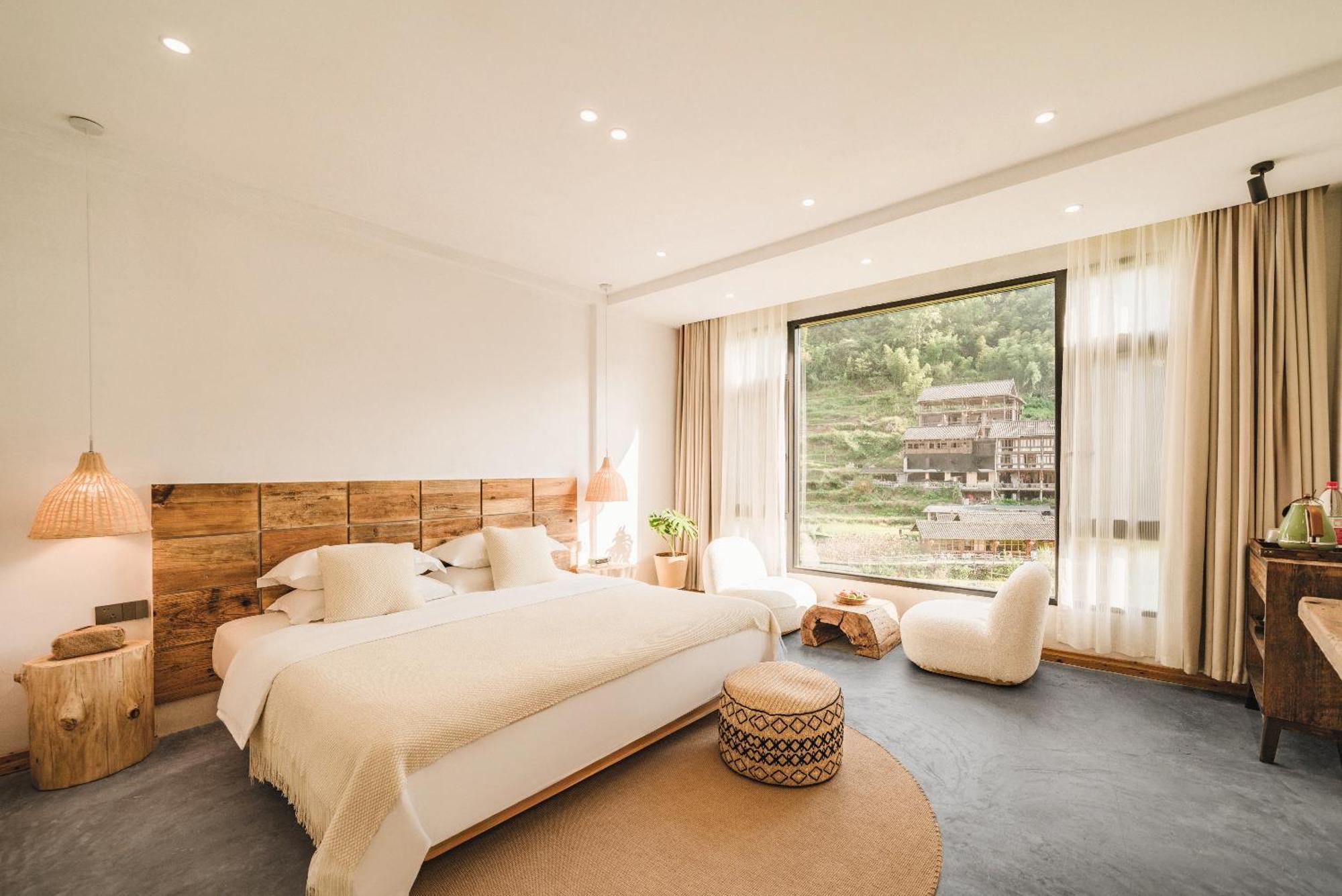 肇兴溪舍山堂 Creekside Inn ليبينج المظهر الخارجي الصورة