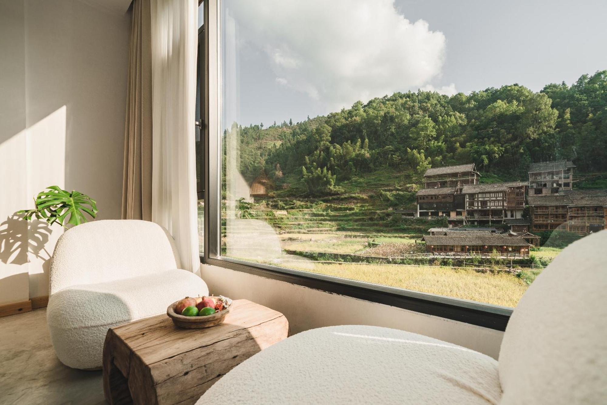 肇兴溪舍山堂 Creekside Inn ليبينج المظهر الخارجي الصورة
