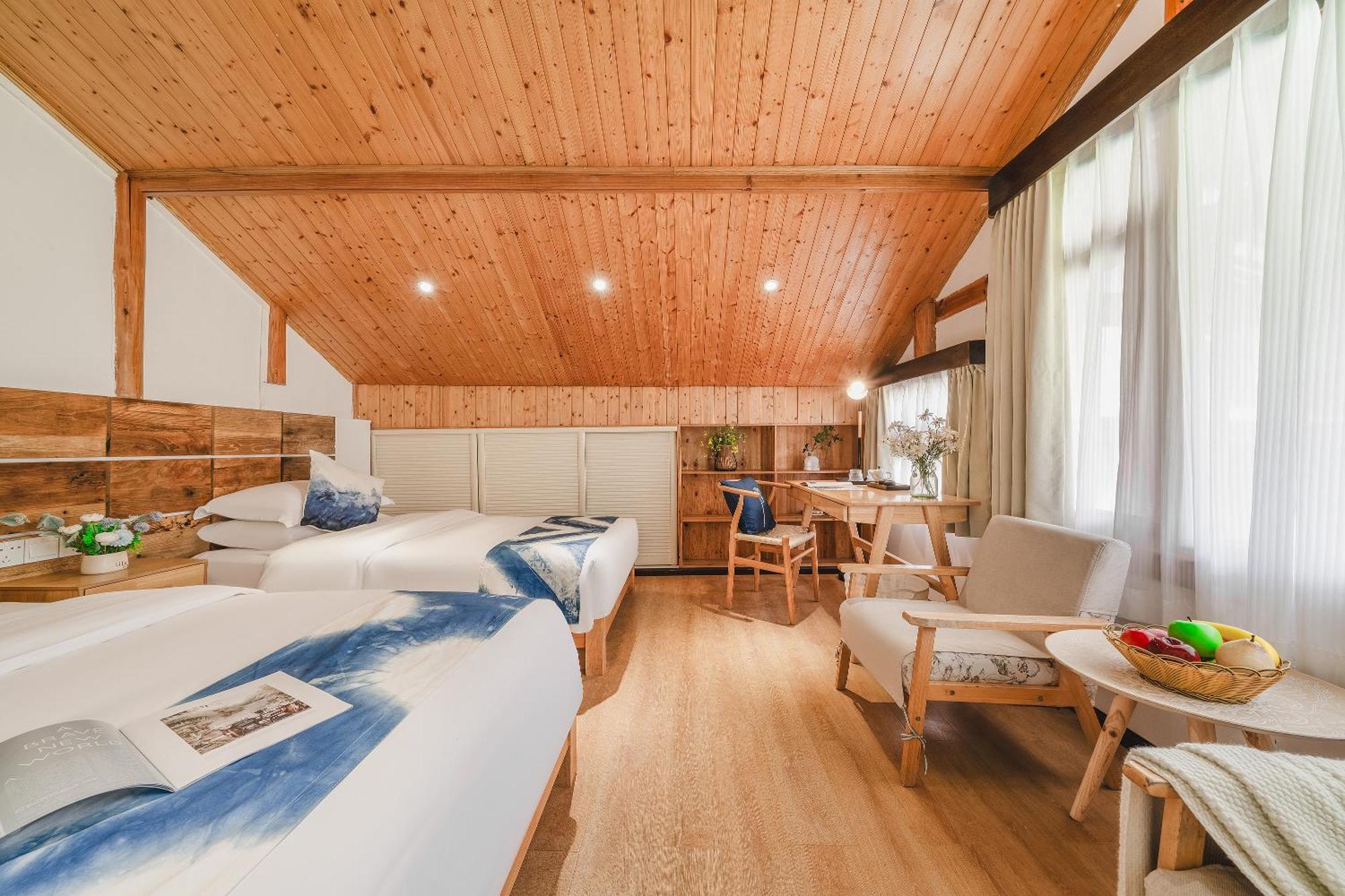 肇兴溪舍山堂 Creekside Inn ليبينج المظهر الخارجي الصورة