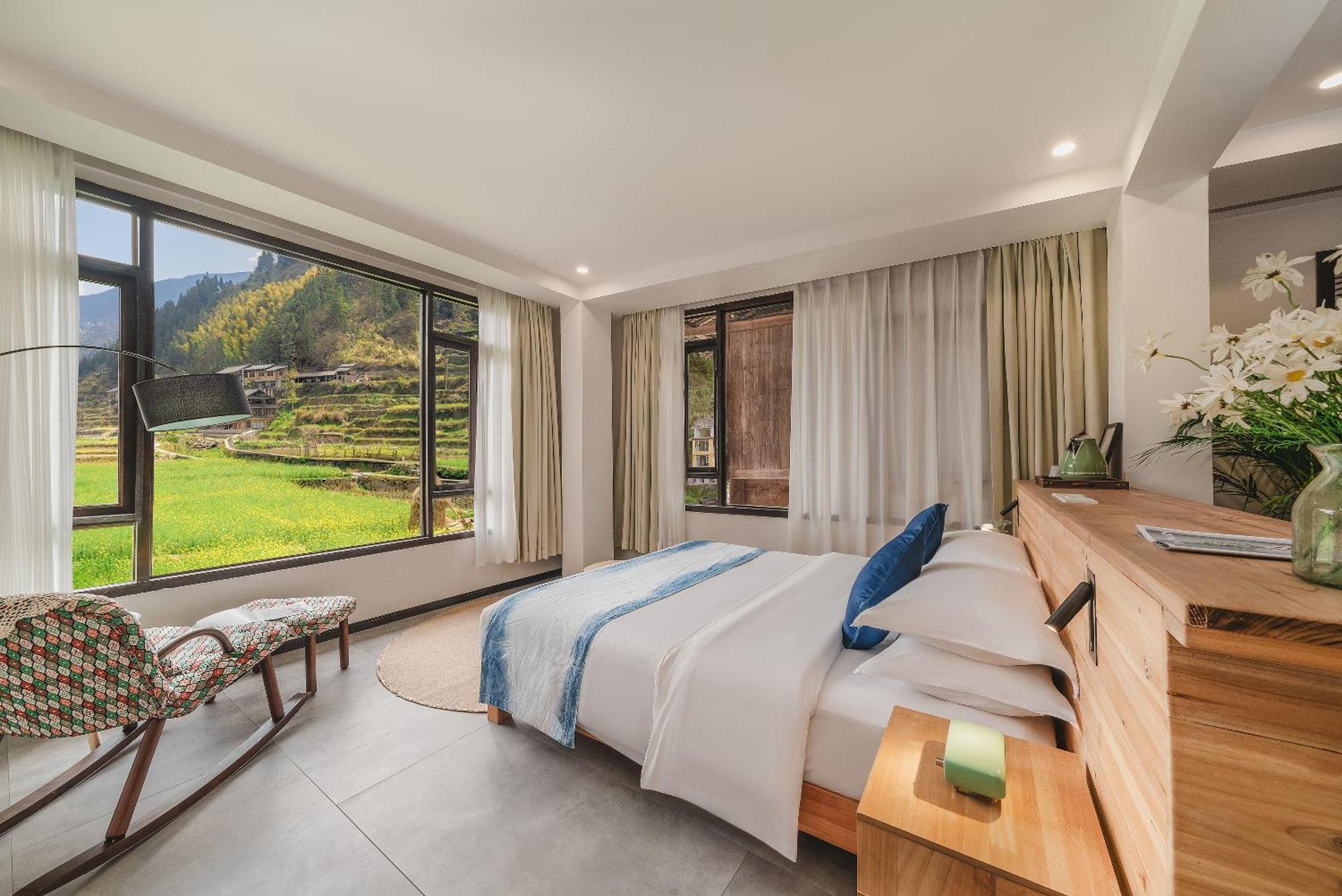肇兴溪舍山堂 Creekside Inn ليبينج المظهر الخارجي الصورة