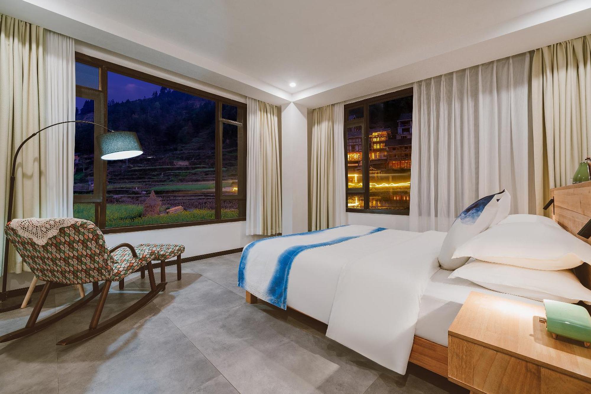 肇兴溪舍山堂 Creekside Inn ليبينج المظهر الخارجي الصورة