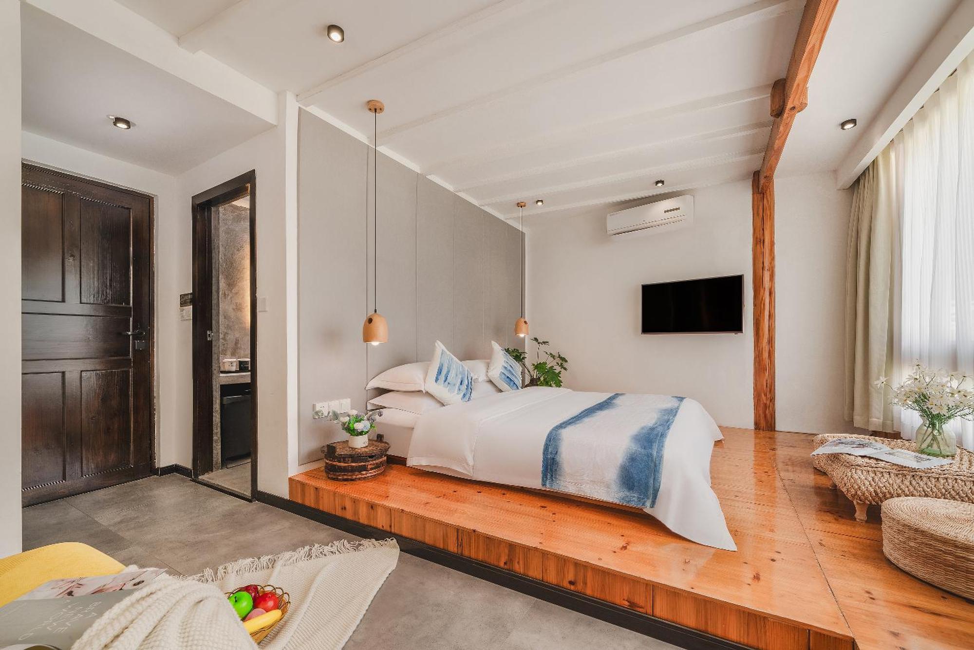 肇兴溪舍山堂 Creekside Inn ليبينج المظهر الخارجي الصورة