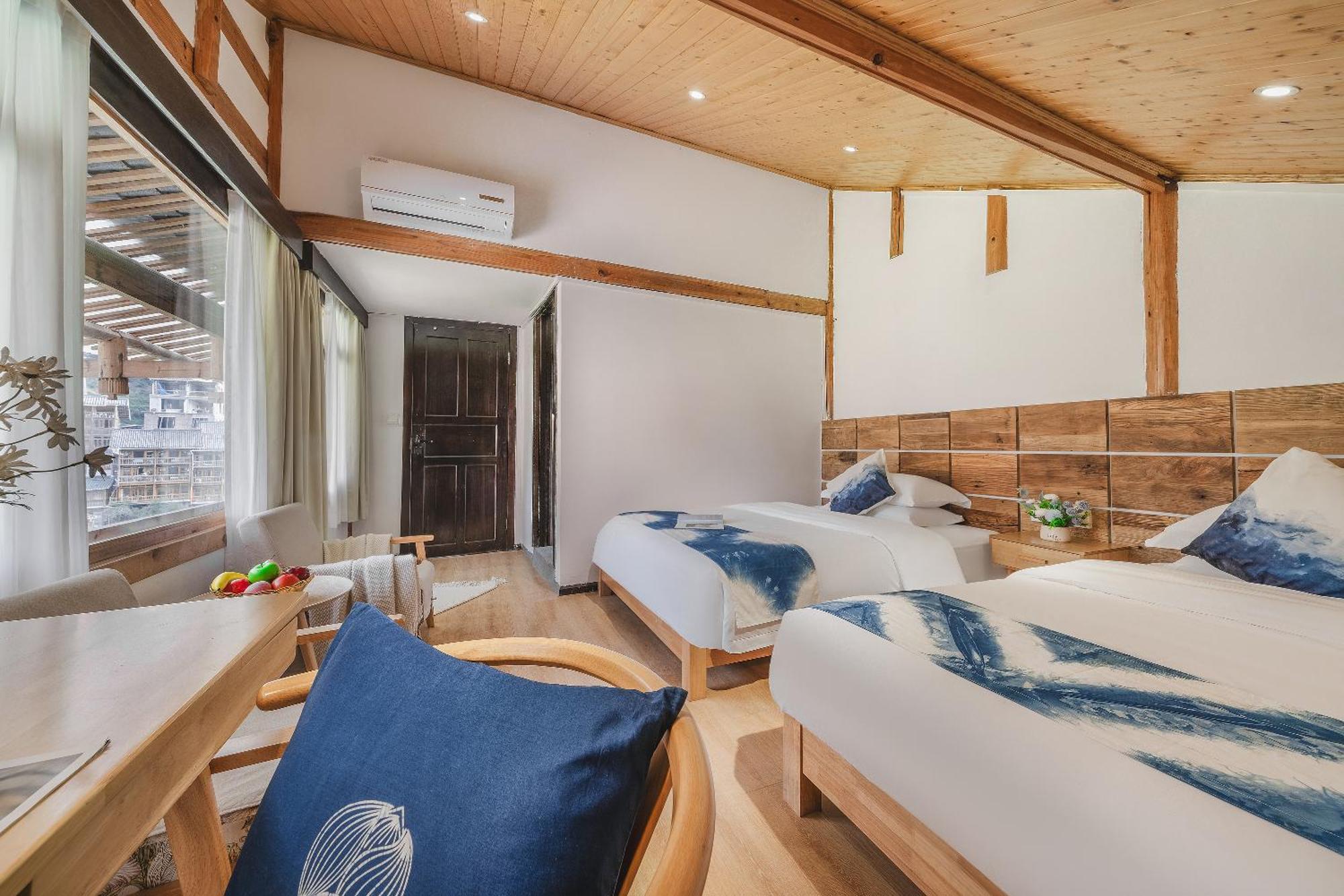 肇兴溪舍山堂 Creekside Inn ليبينج المظهر الخارجي الصورة