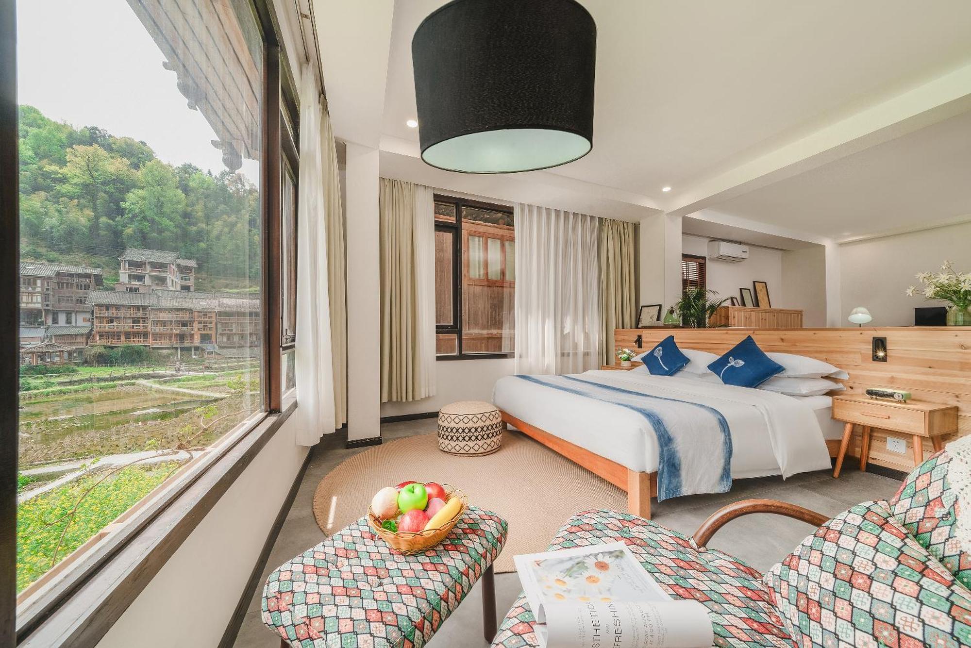 肇兴溪舍山堂 Creekside Inn ليبينج المظهر الخارجي الصورة